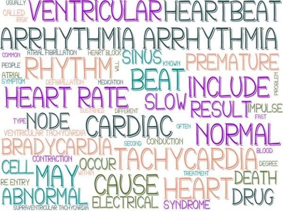 Arrhythmia Wordcloud Tumbler