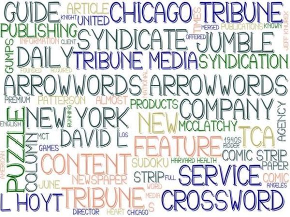 Arrowwords Wordcloud Sticker