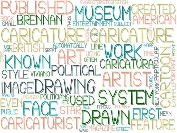 Caricature Wordcloud Tumbler: Where Playful Typography Meets Purposeful Design