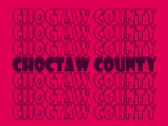 Choctaw County SVG Cut File