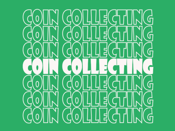 Coin Collecting SVG Cut File