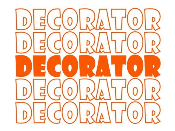 Decorator SVG Cut File: Precision Craft Creativity