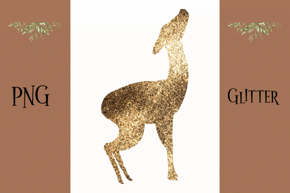 Gold Roe Clipart: Glittering, Versatile & Ready to Elevate Your Designs