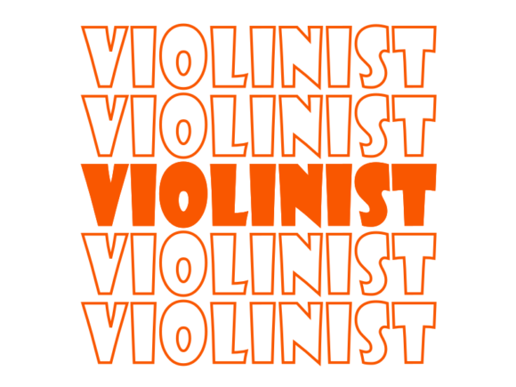 Violinist Svg Cut File