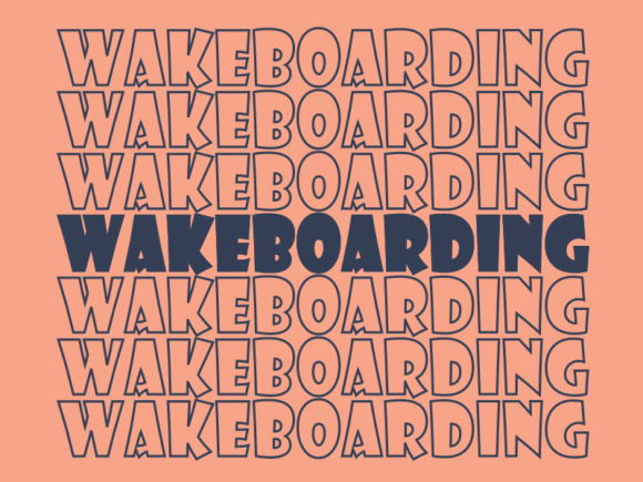 Wakeboarding SVG Cut File: Scalable, Versatile, and Ready for Real-World Crafting