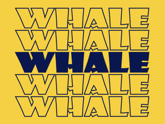 Whale SVG Cut File: Scalable, Versatile, and Craft-Ready